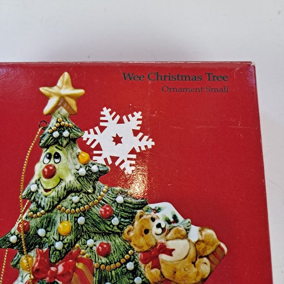 Fitz and Floyd Christmas Tree Ornament “Wee Christmas Tree” - Picture 6 of 6